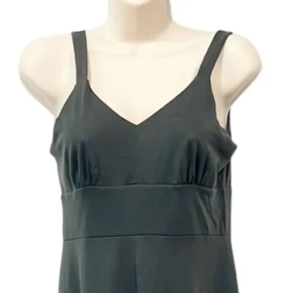 Kuhl Prima Knit Sleeveless Outdoor A-line Dress Dark Olive Green women’s Sz Sm - Picture 2 of 9